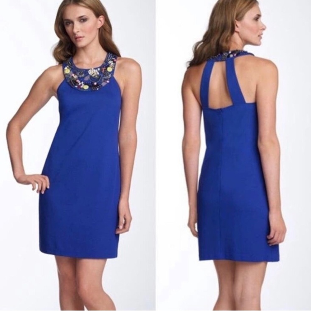 Trina Turk Jeweled Dress